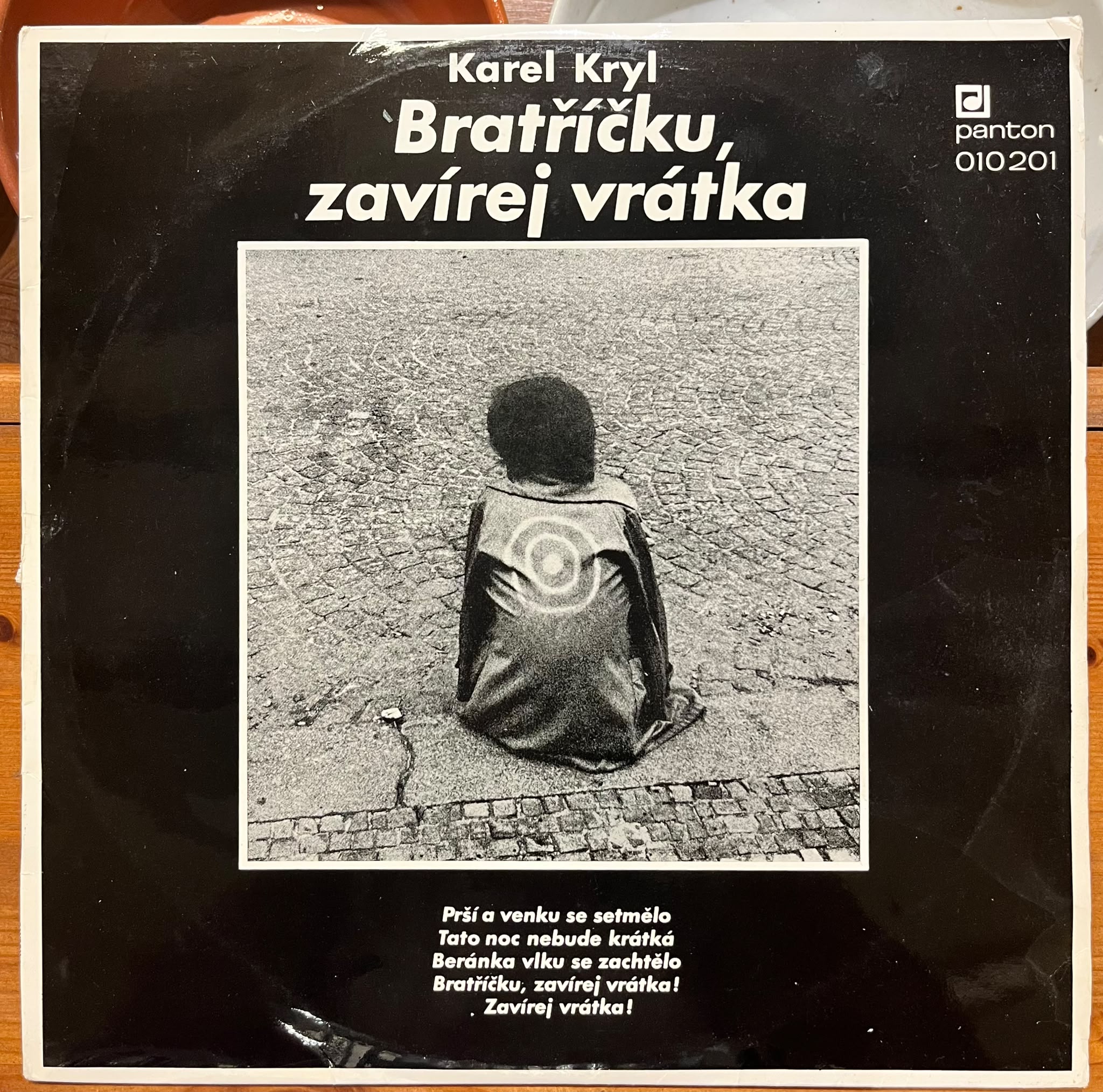 LP Karel Kryl : Bratříčku, zavírej vrátka (1. vydání 1969)