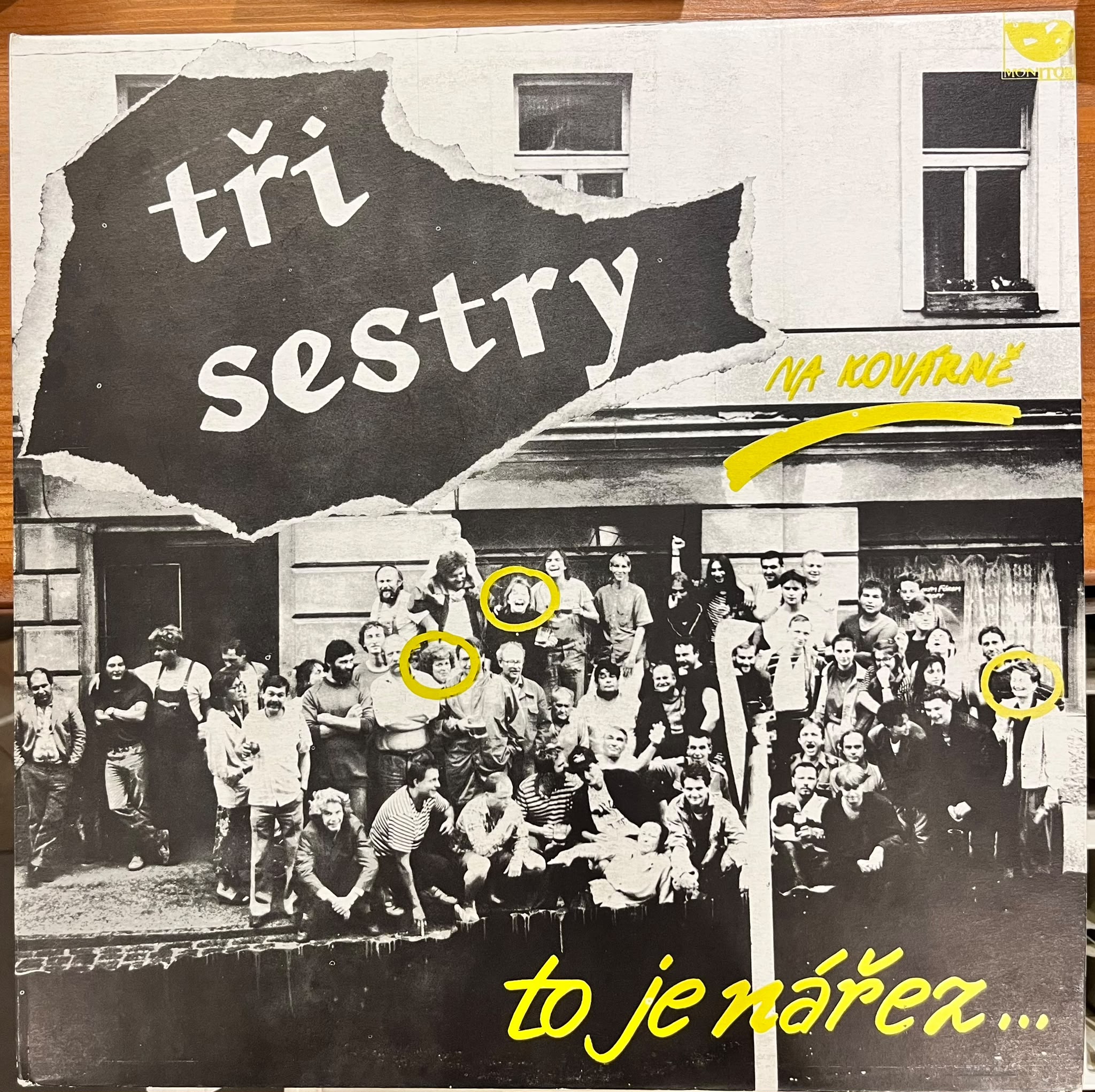 LP Tři sestry - Na kovárně, to je nářez (1. vydání)