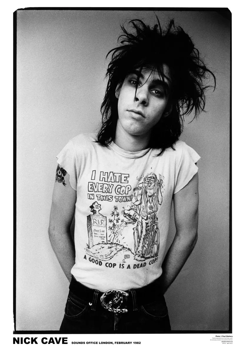Plakát NICK CAVE - SOUNDS 1982