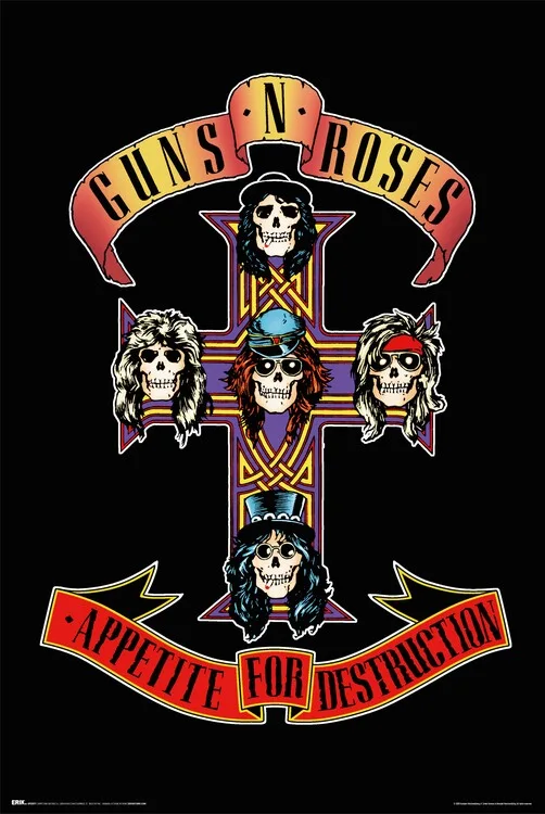 Plakát Guns'n'Roses - Appetite